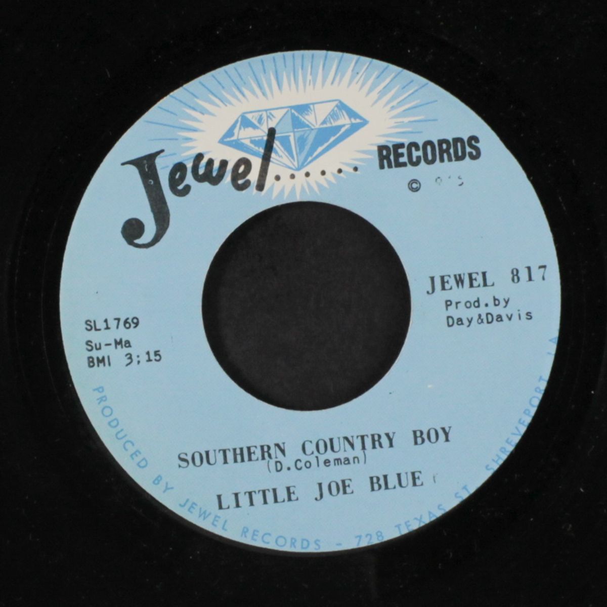 southern country boy / peaceful man by LITTLE JOE BLUE