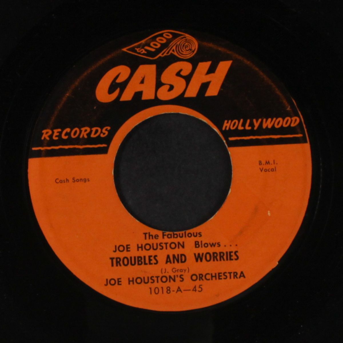 rockin' n boppin / troubles and worries by JOE HOUSTON