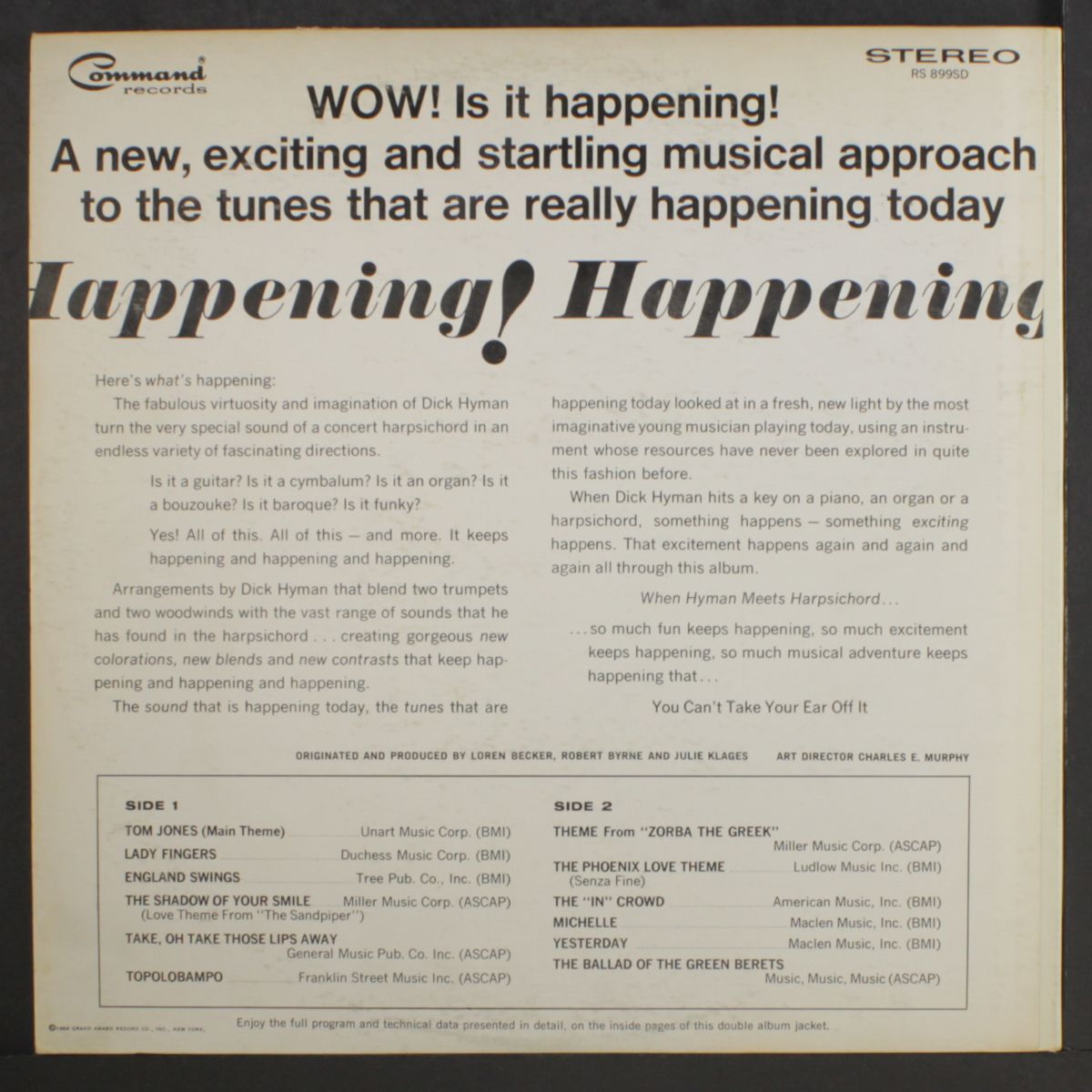 happening! by DICK HYMAN