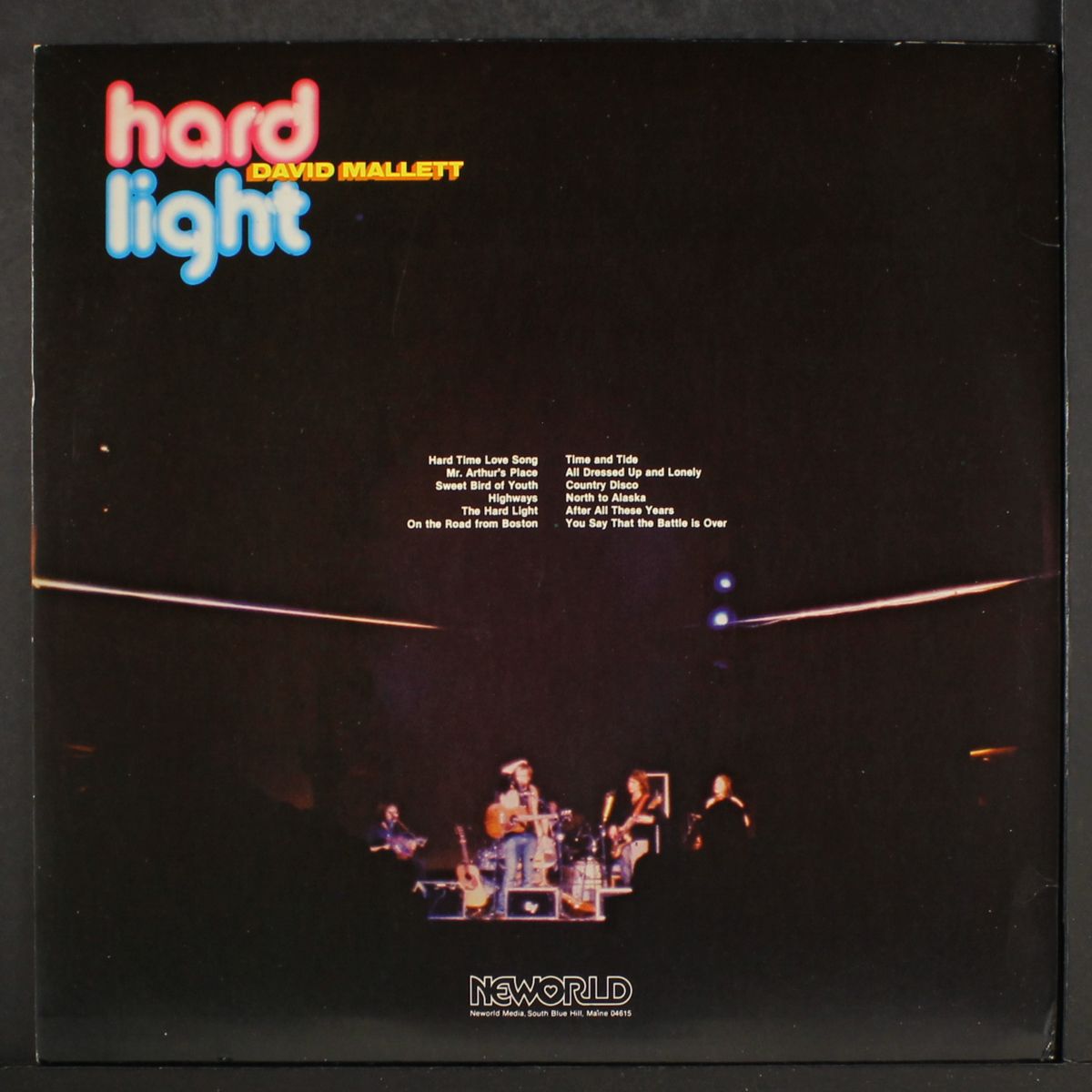 hard light by DAVID MALLETT