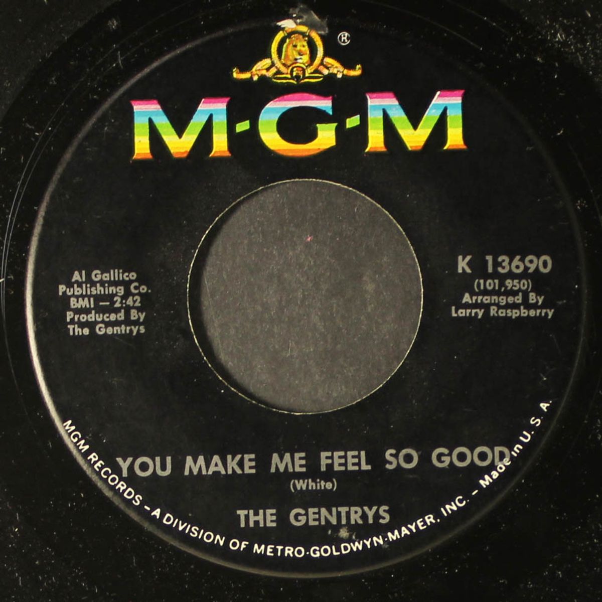 you make me feel so good / there's a love by GENTRYS
