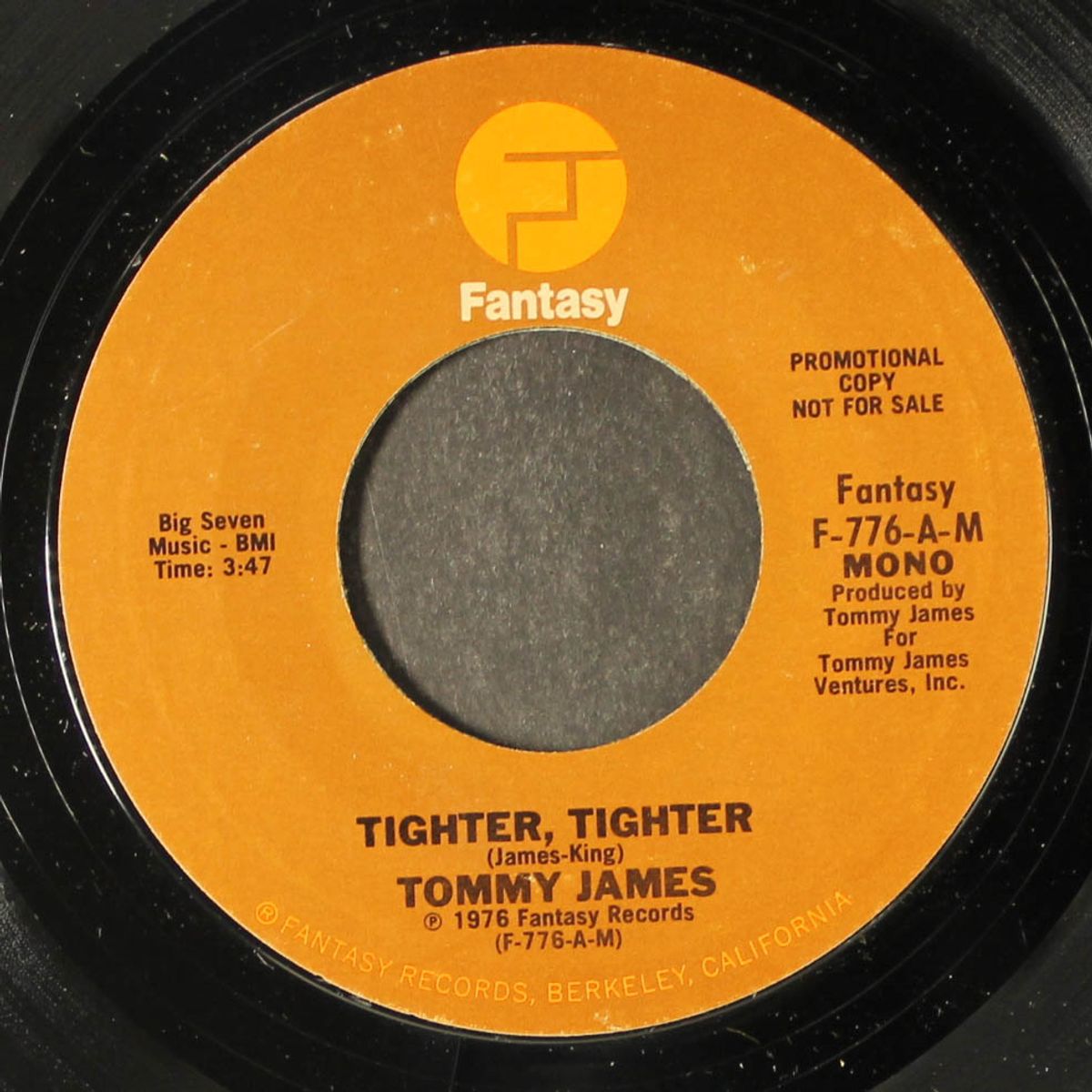 tighter, tighter / mono by TOMMY JAMES