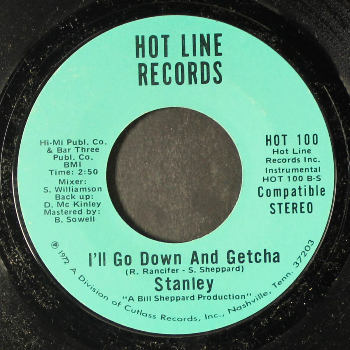 i'll go down and getcha / instrumental by STANLEY
