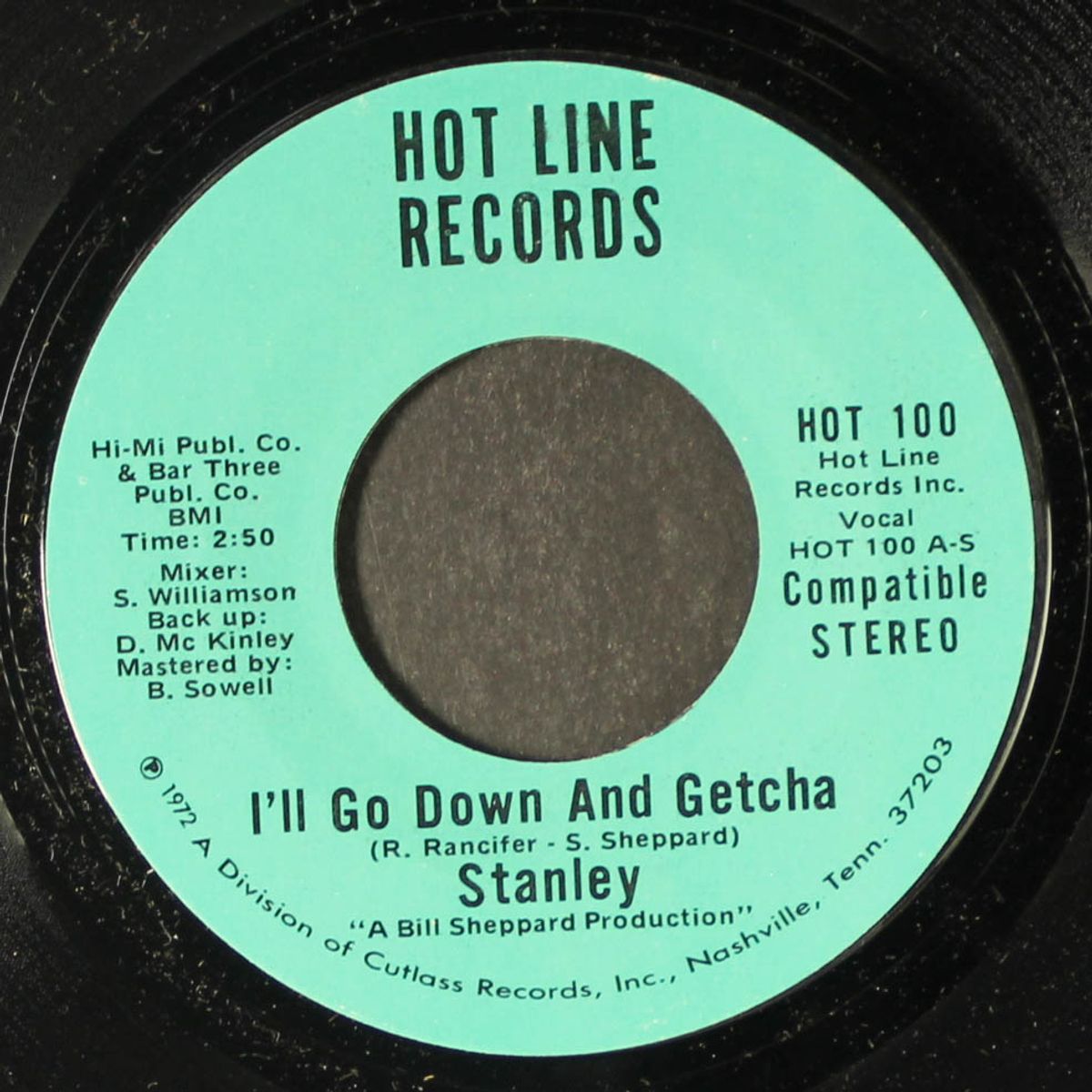 i'll go down and getcha / instrumental by STANLEY