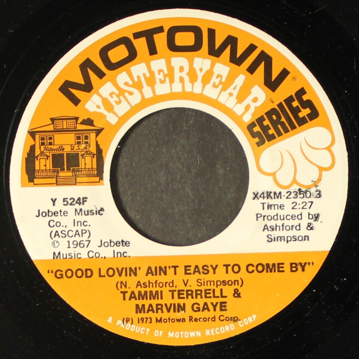 you're all i need to get by / good lovin' aint easy to come by by TAMMI TERRELL & MARVIN GAYE