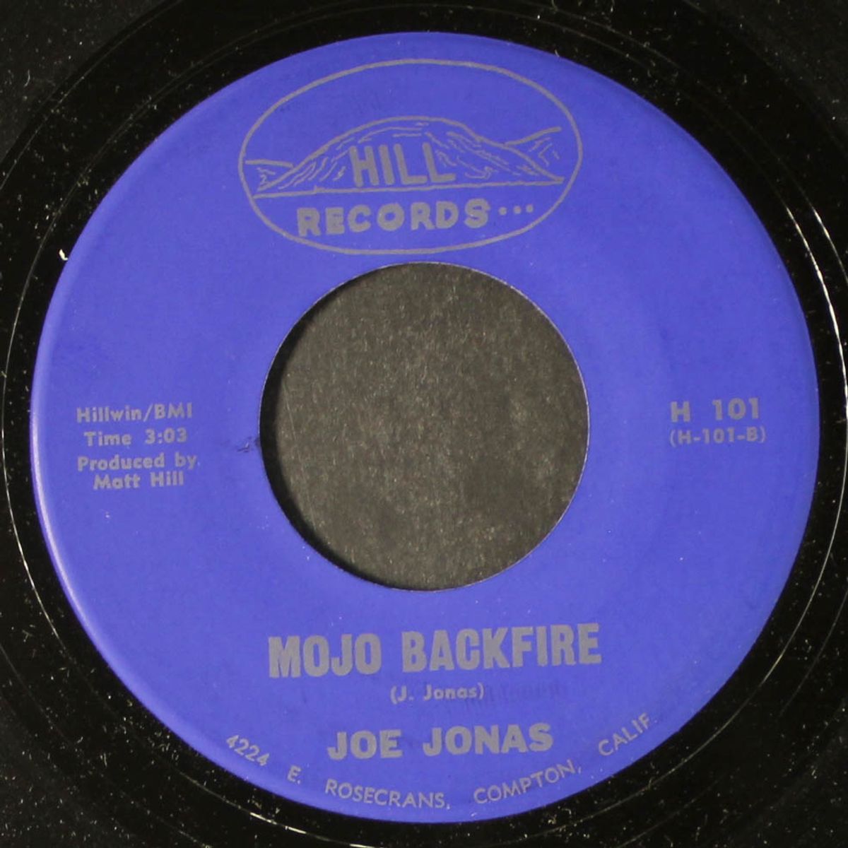 mojo backfire / the hustler by JOE JONAS