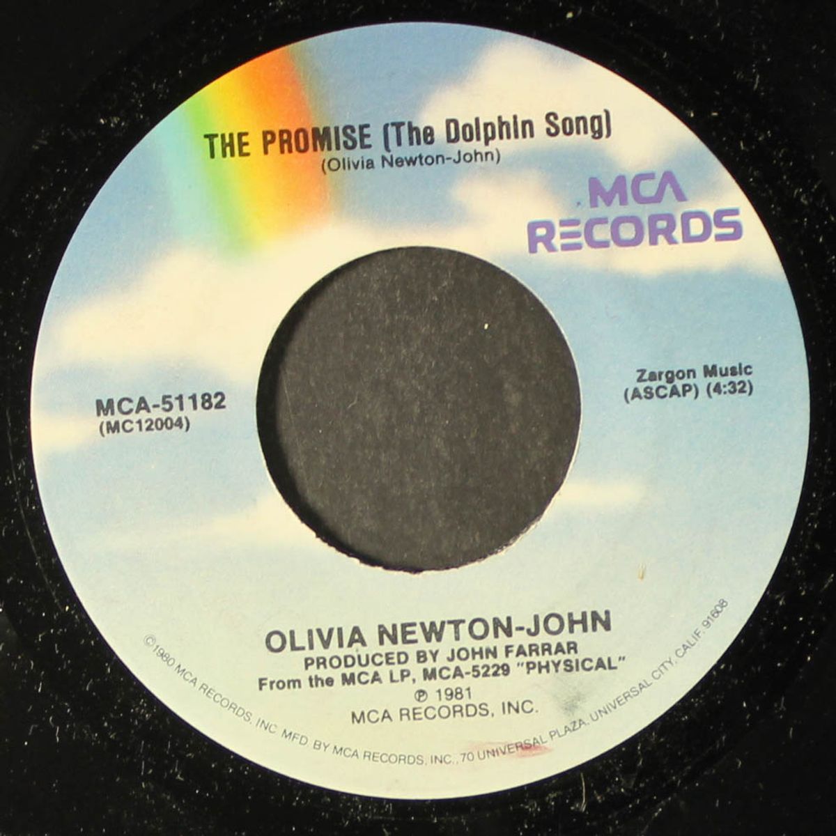 physical / the promise by OLIVIA NEWTON-JOHN