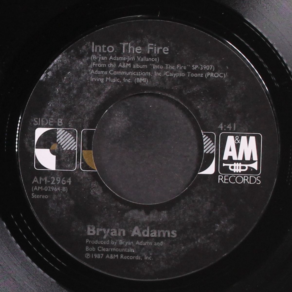 victim of love / into the fire by BRYAN ADAMS