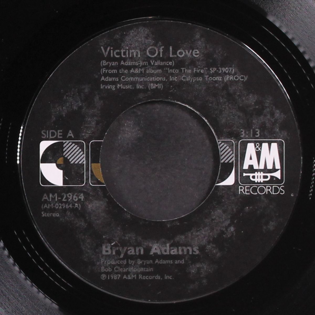 victim of love / into the fire by BRYAN ADAMS