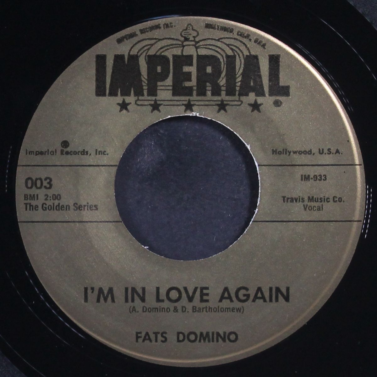 blue monday / i'm in love again by FATS DOMINO