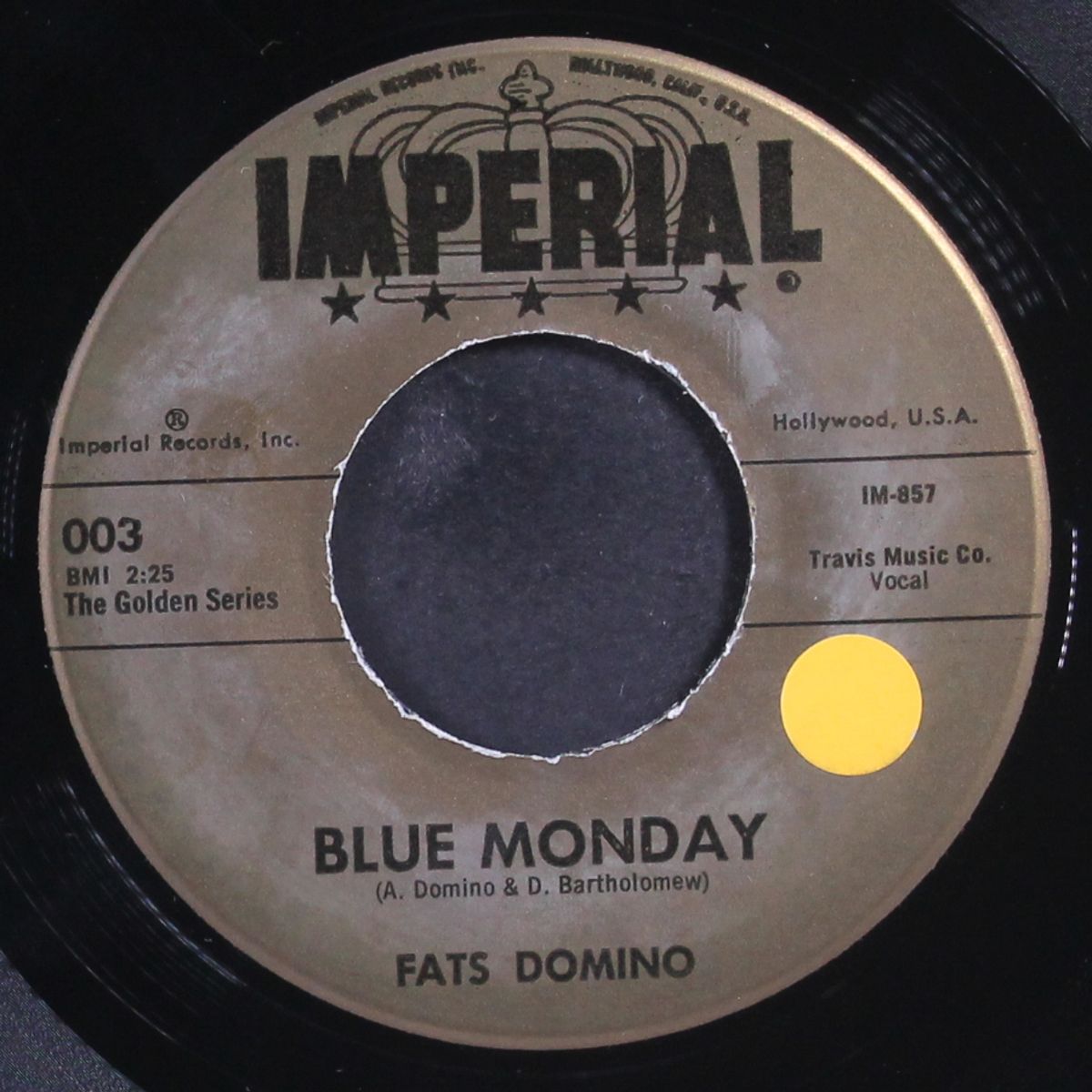 blue monday / i'm in love again by FATS DOMINO
