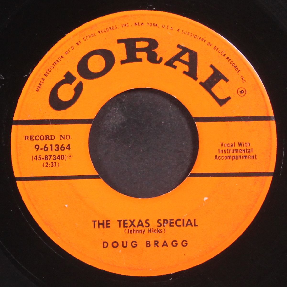 daydreamin' / the texas special by DOUG BRAGG