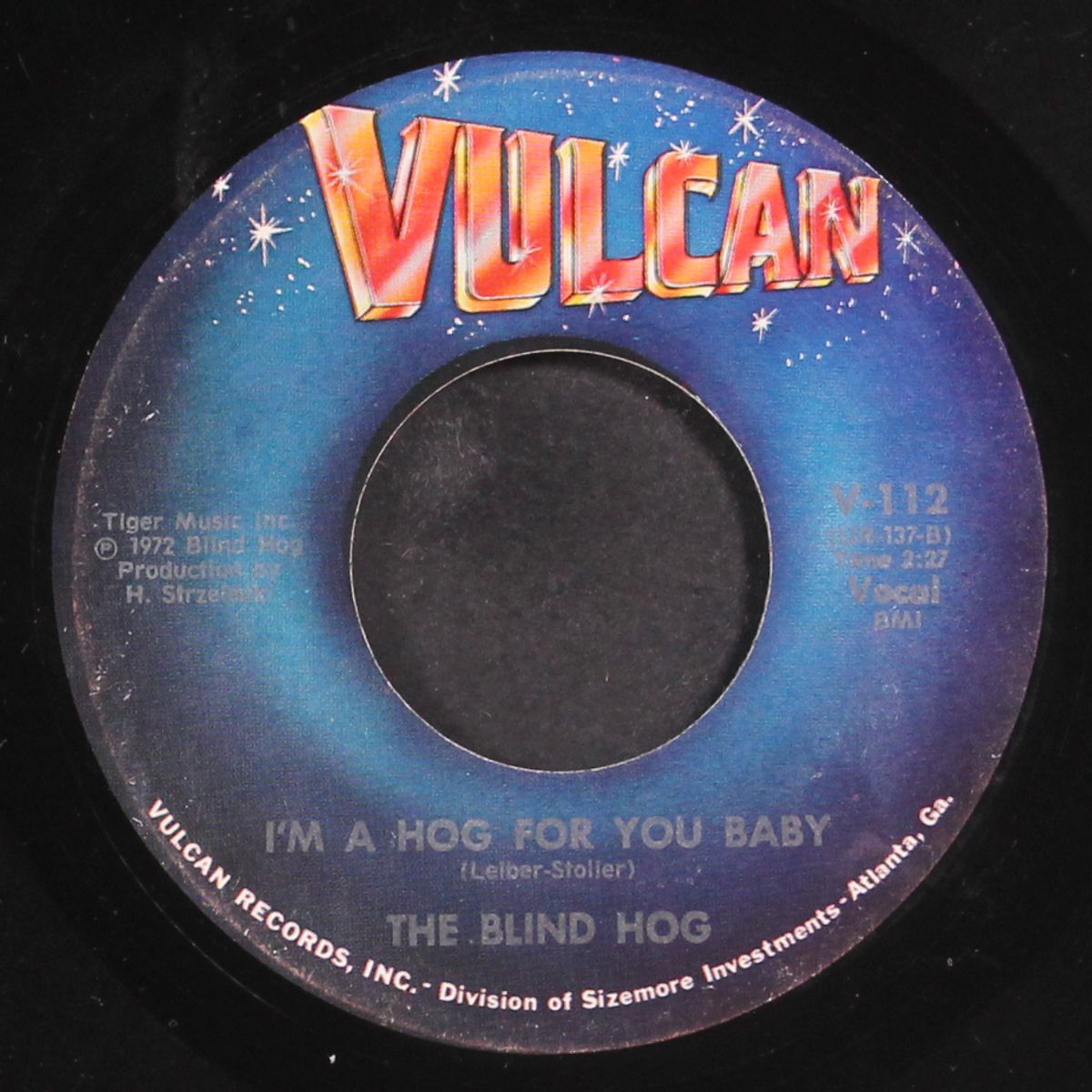 memphis / i'm a hog for you baby by BLIND HOG