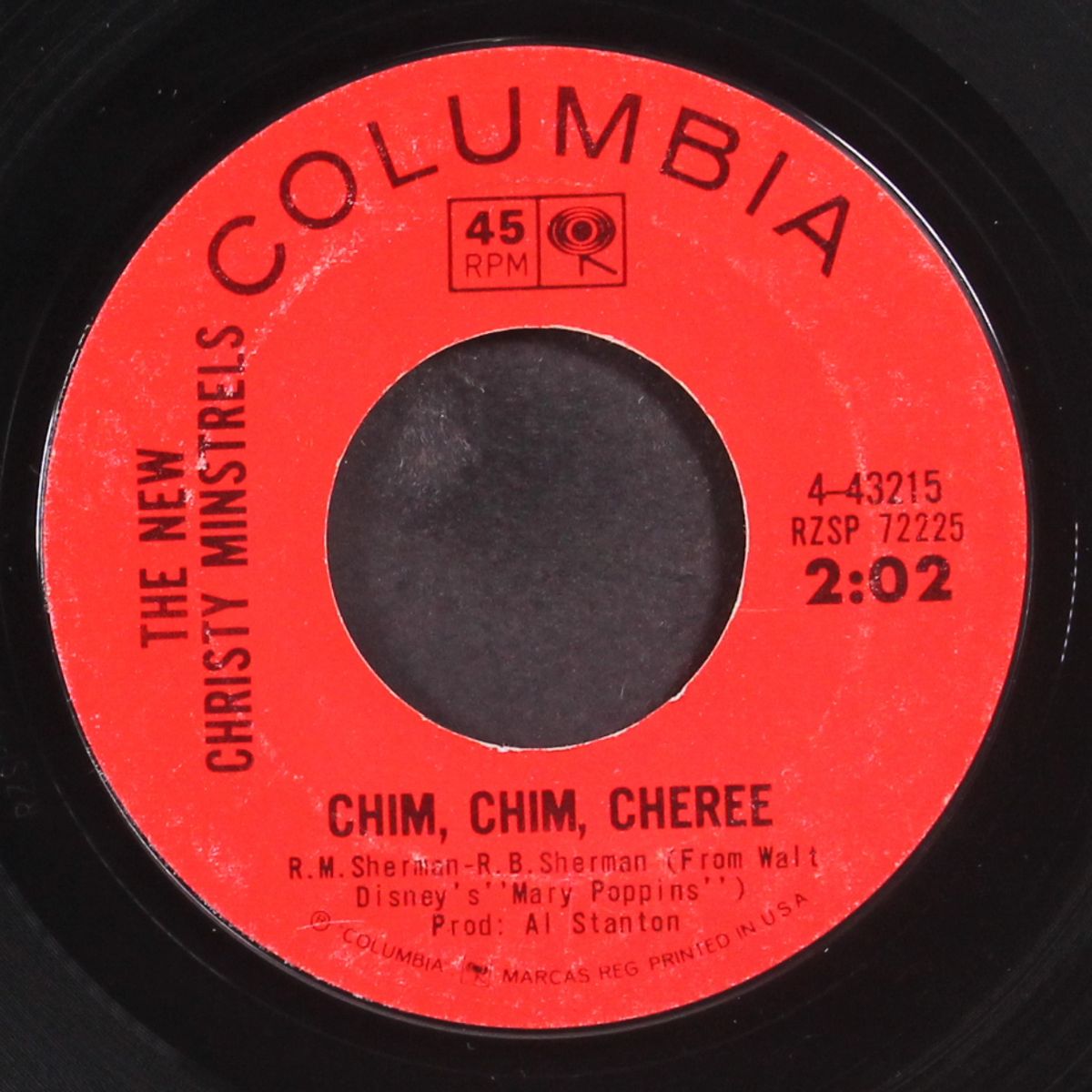 chim chim cheree / they gotta quit kickin' my dog around by NEW CHRISTY MINSTRELS