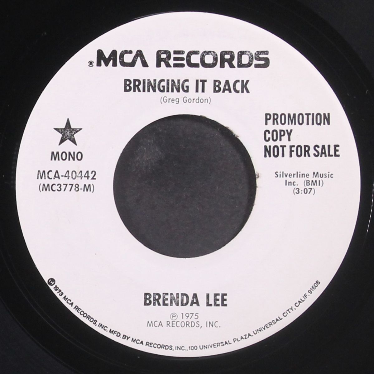 bringing it back by BRENDA LEE