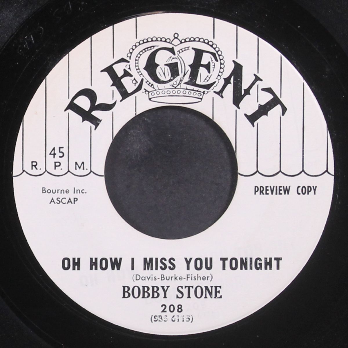 one by one / oh how i miss you tonight by BOBBY STONE