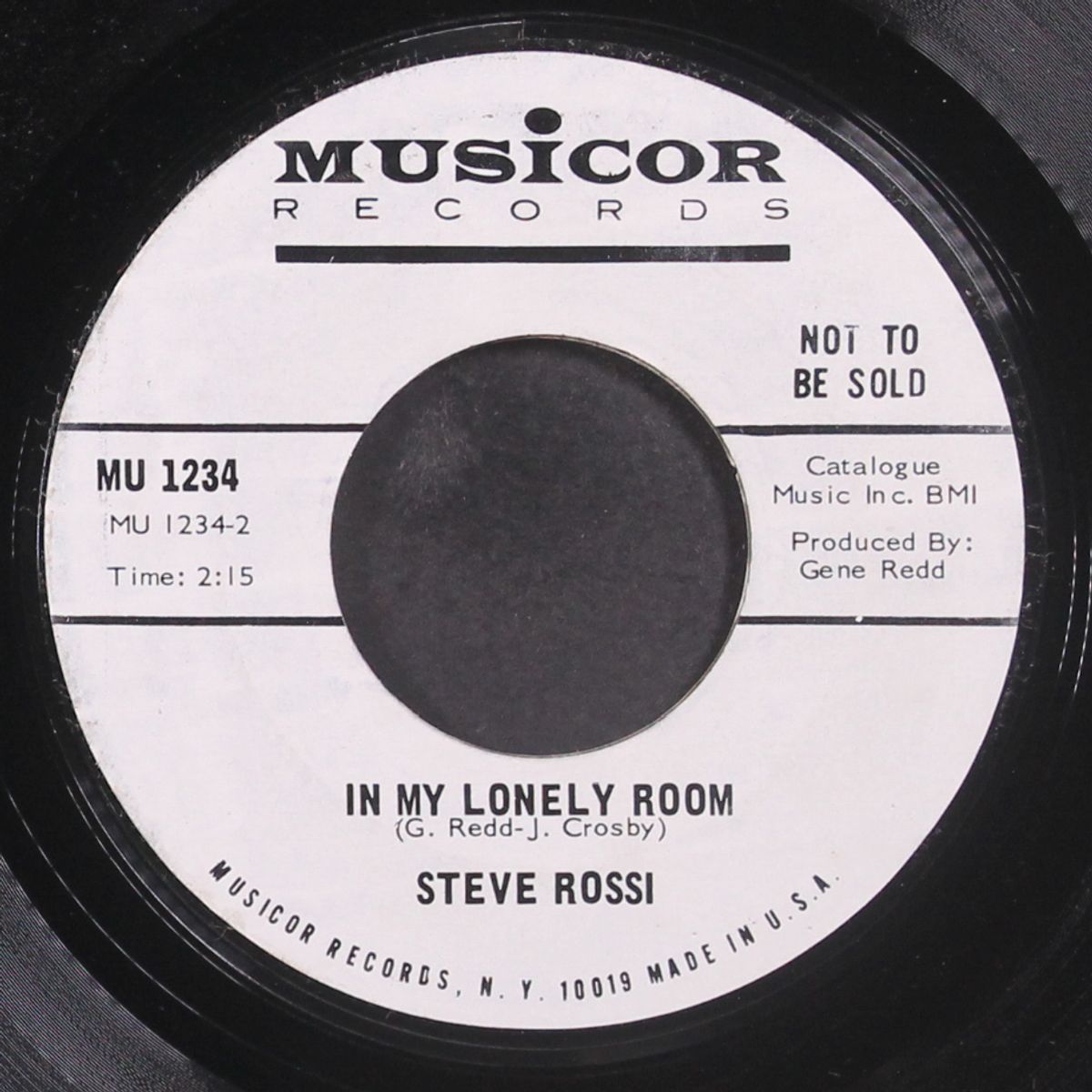 misty morning eyes / in my lonely room by STEVE ROSSI
