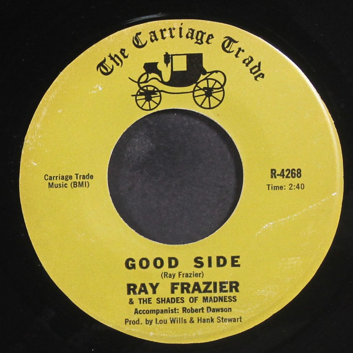 your eyes / good side by RAY FRAZIER & SHADES OF MADNESS