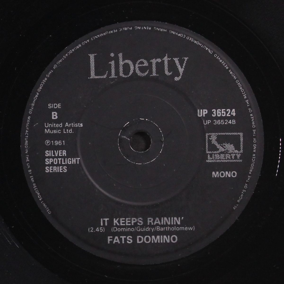 blueberry hill / it keeps rainin' by FATS DOMINO