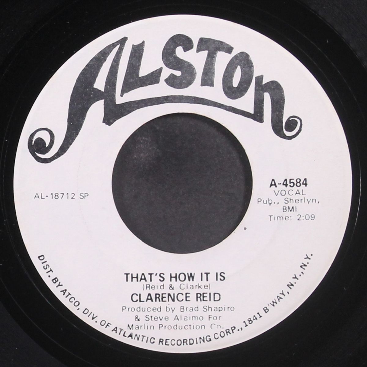 chicken hawk / that's how it is by CLARENCE REID