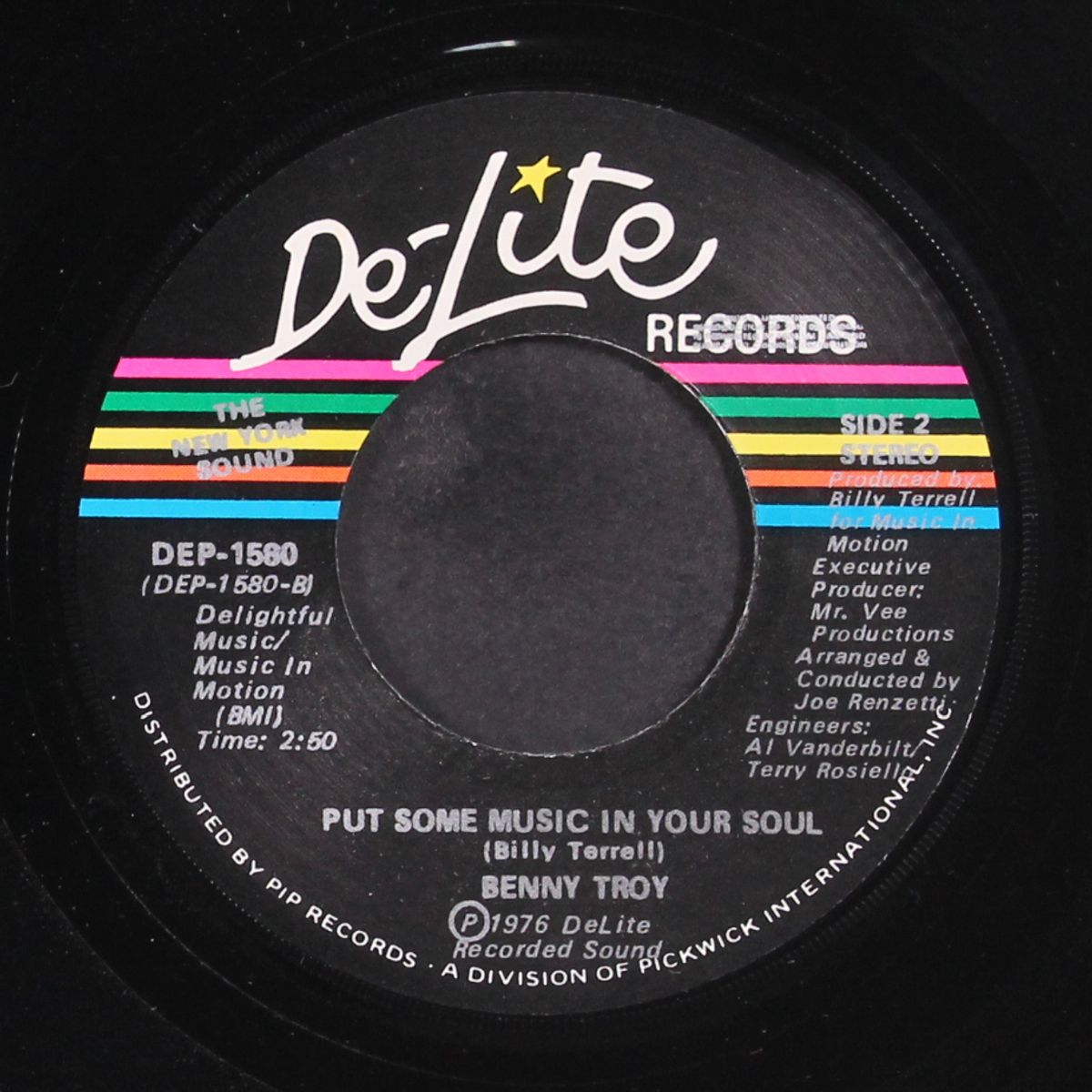 stranger in paradise / put some music in your soul by BENNY TROY