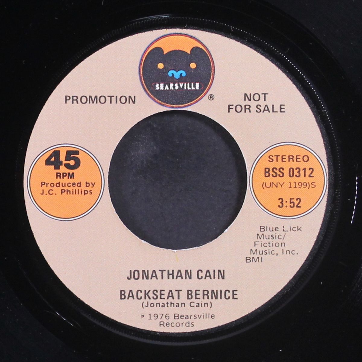 backseat bernice by JONATHAN CAIN