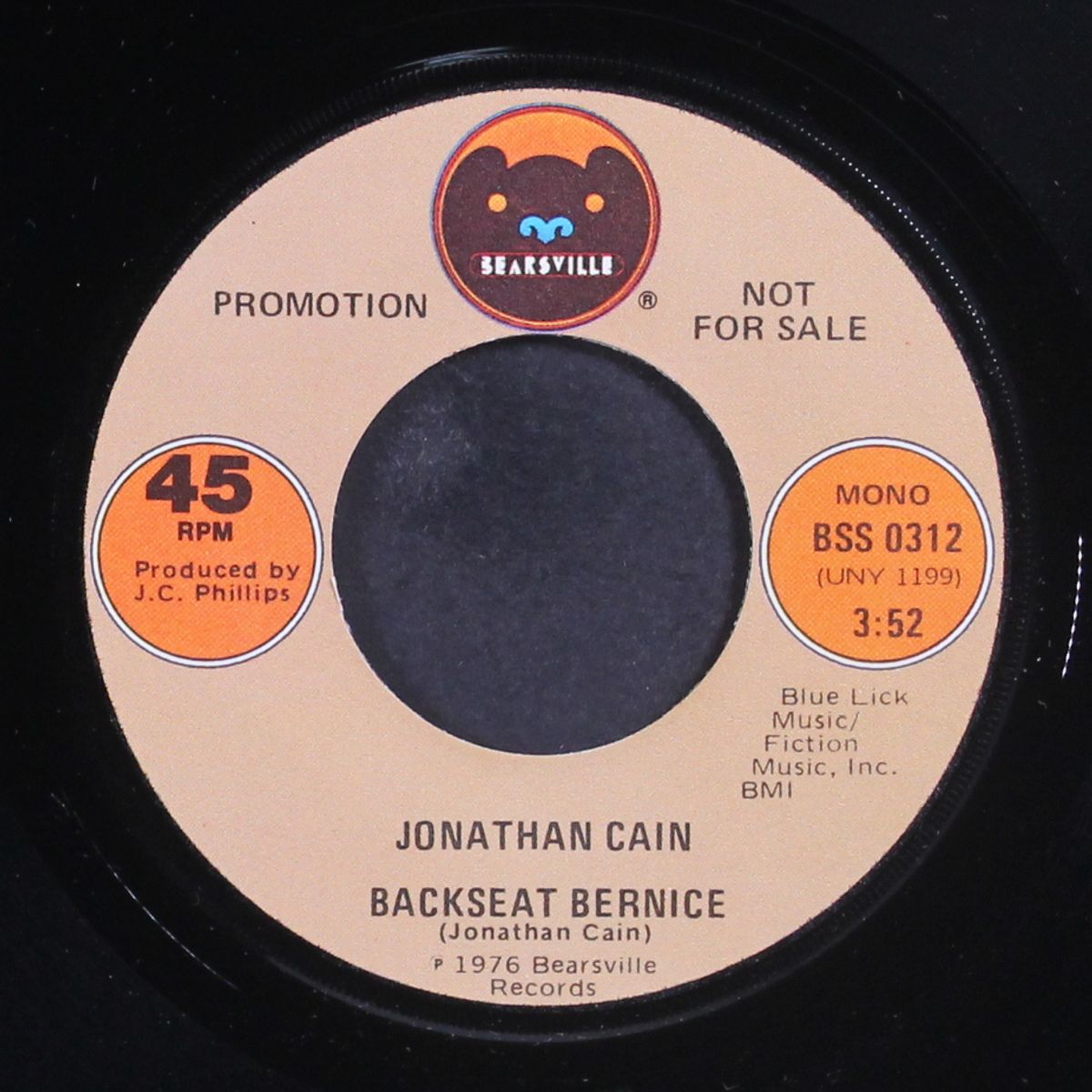 backseat bernice by JONATHAN CAIN