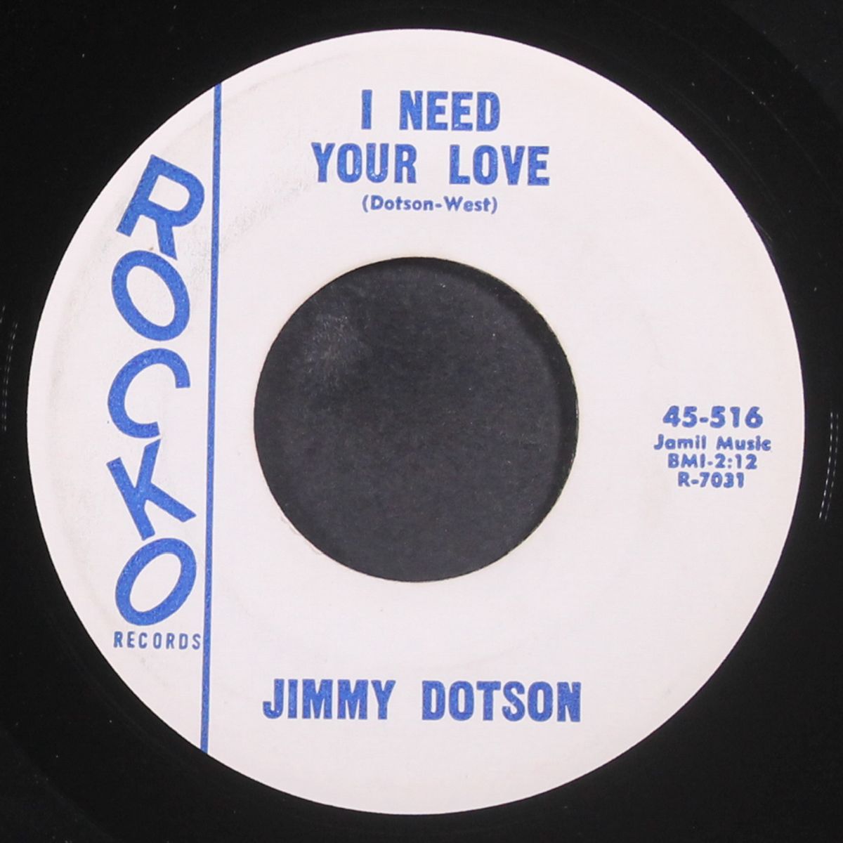 oh baby / i need your love by JIMMY DOTSON