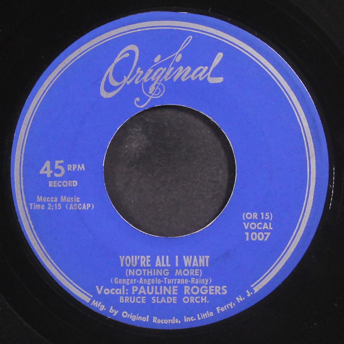 look who the fool is now / you're all i want by PAULINE ROGERS