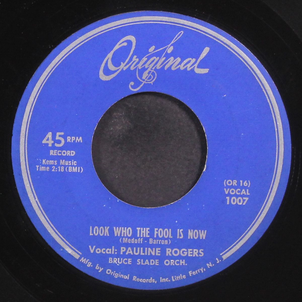 look who the fool is now / you're all i want by PAULINE ROGERS