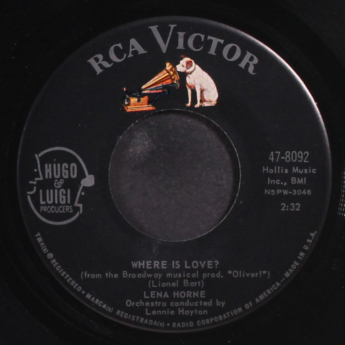 where is love by LENA HORNE