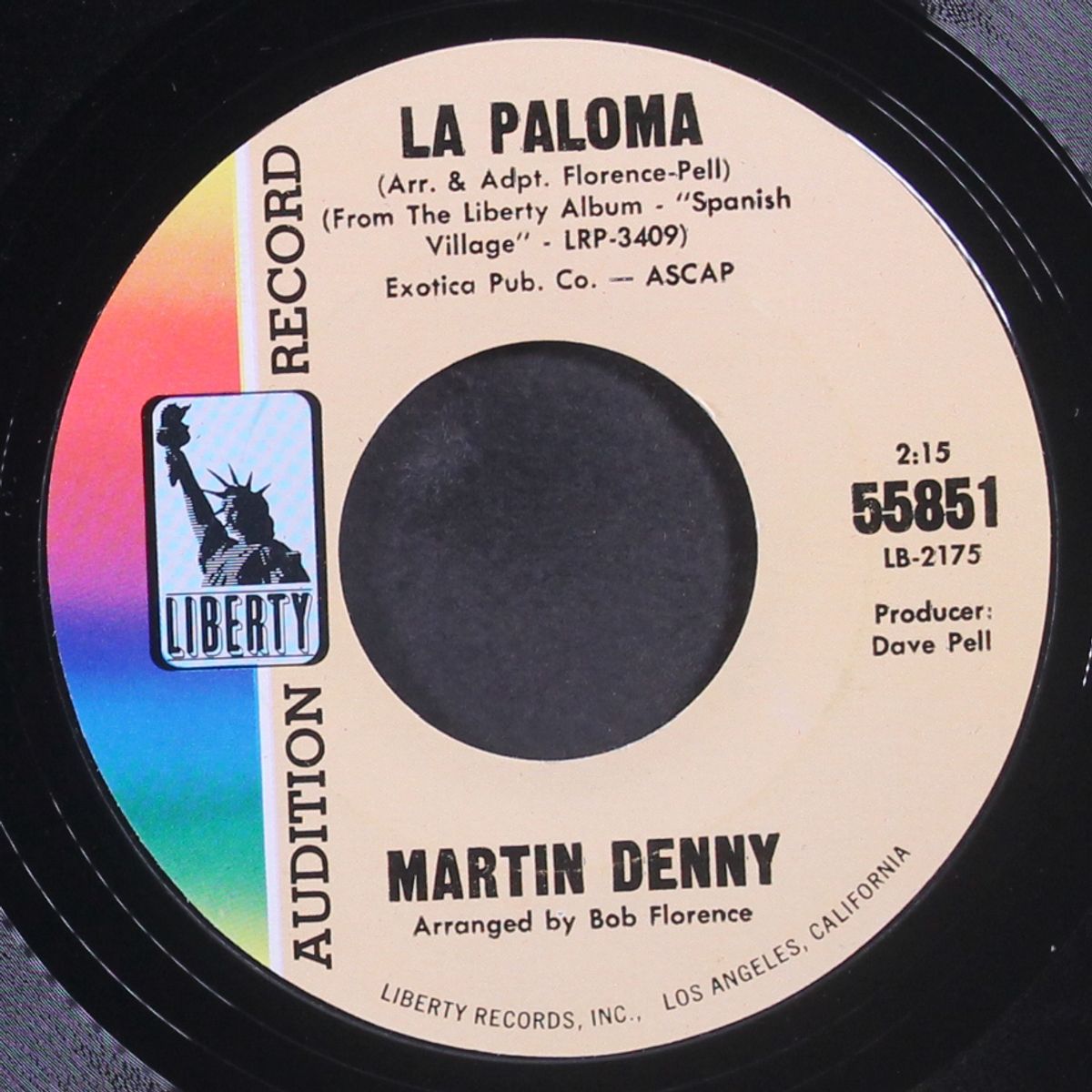 la paloma by MARTIN DENNY
