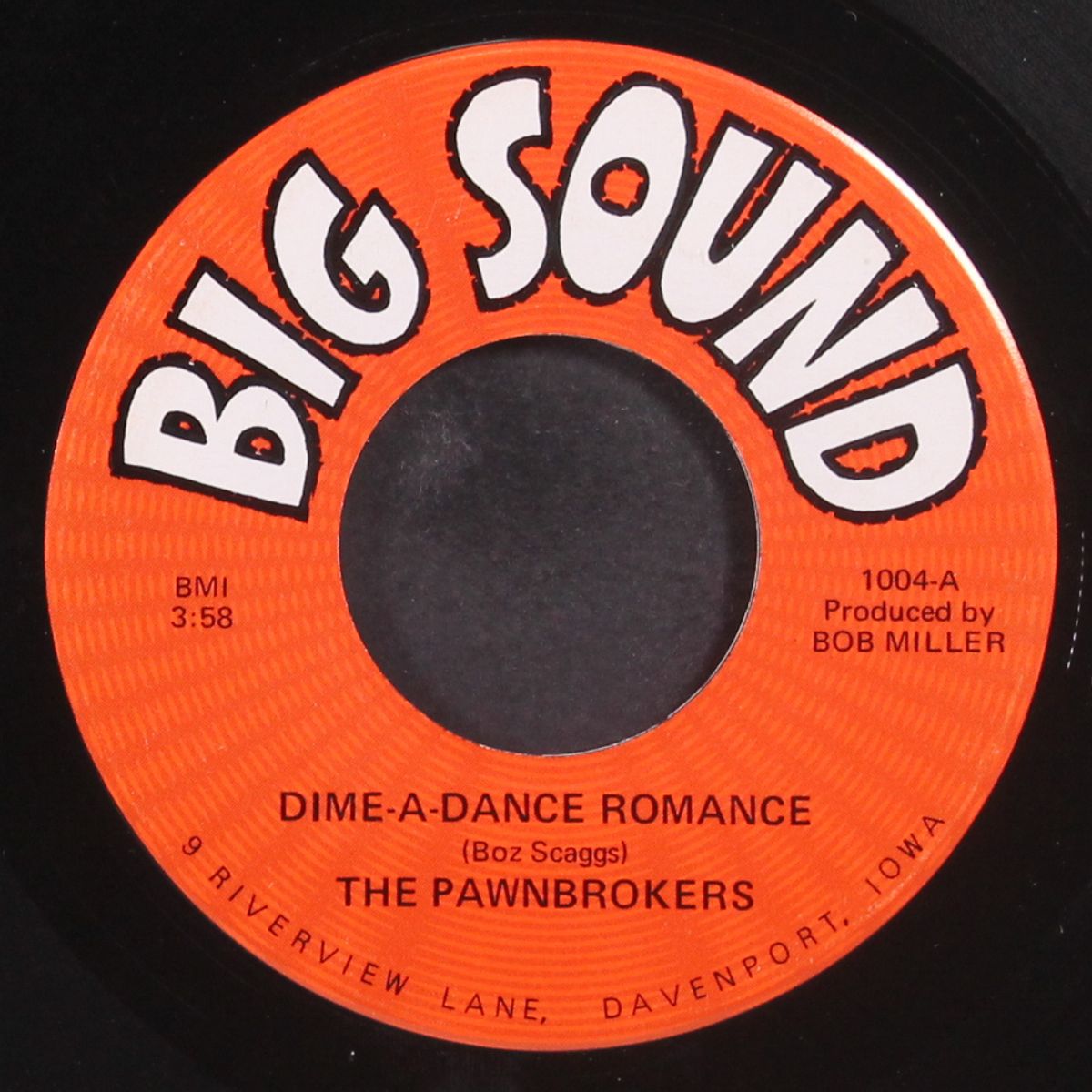 dime-a-dance romance / it's been a long, long time by PAWNBROKERS