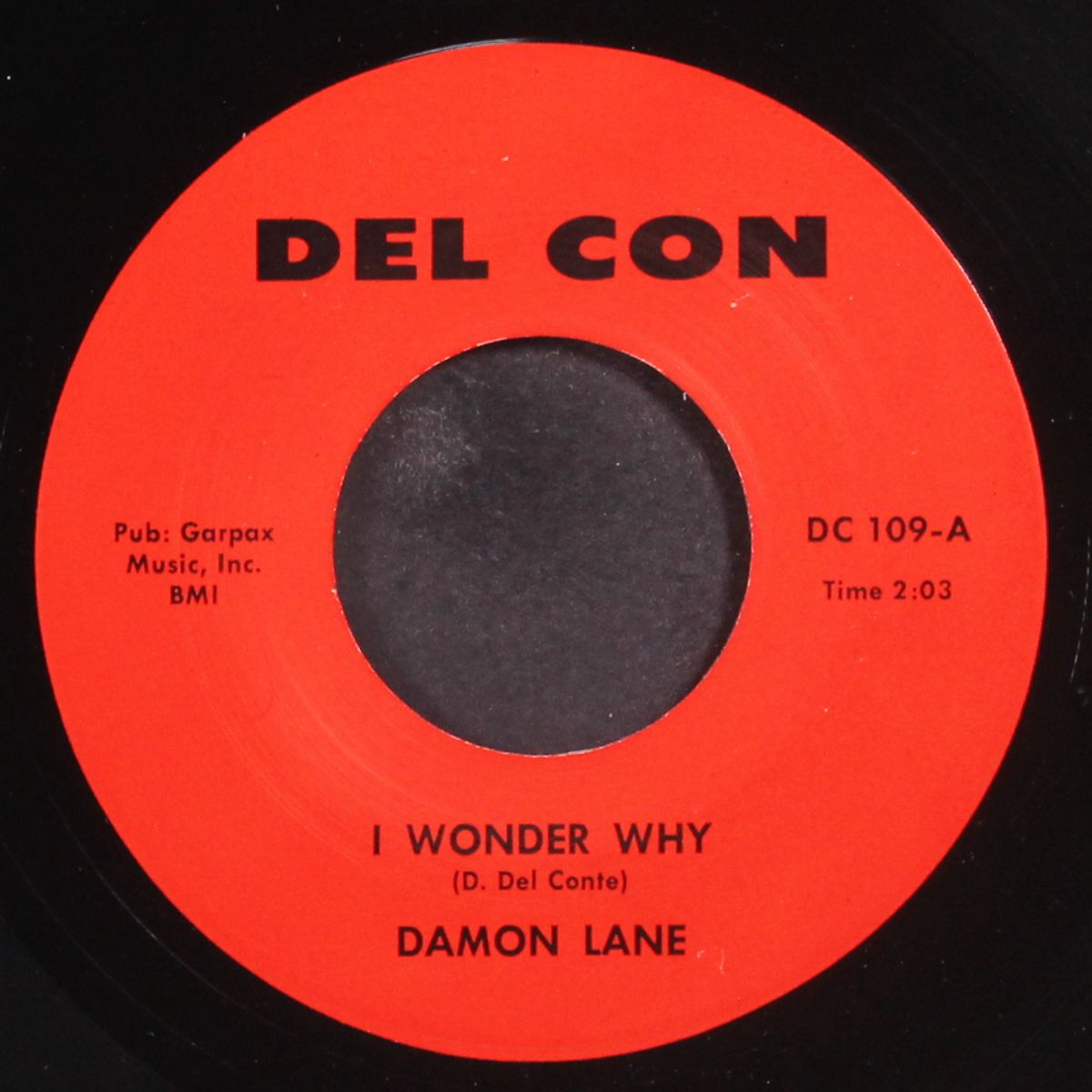lovin' man / i wonder why by DAMON LANE