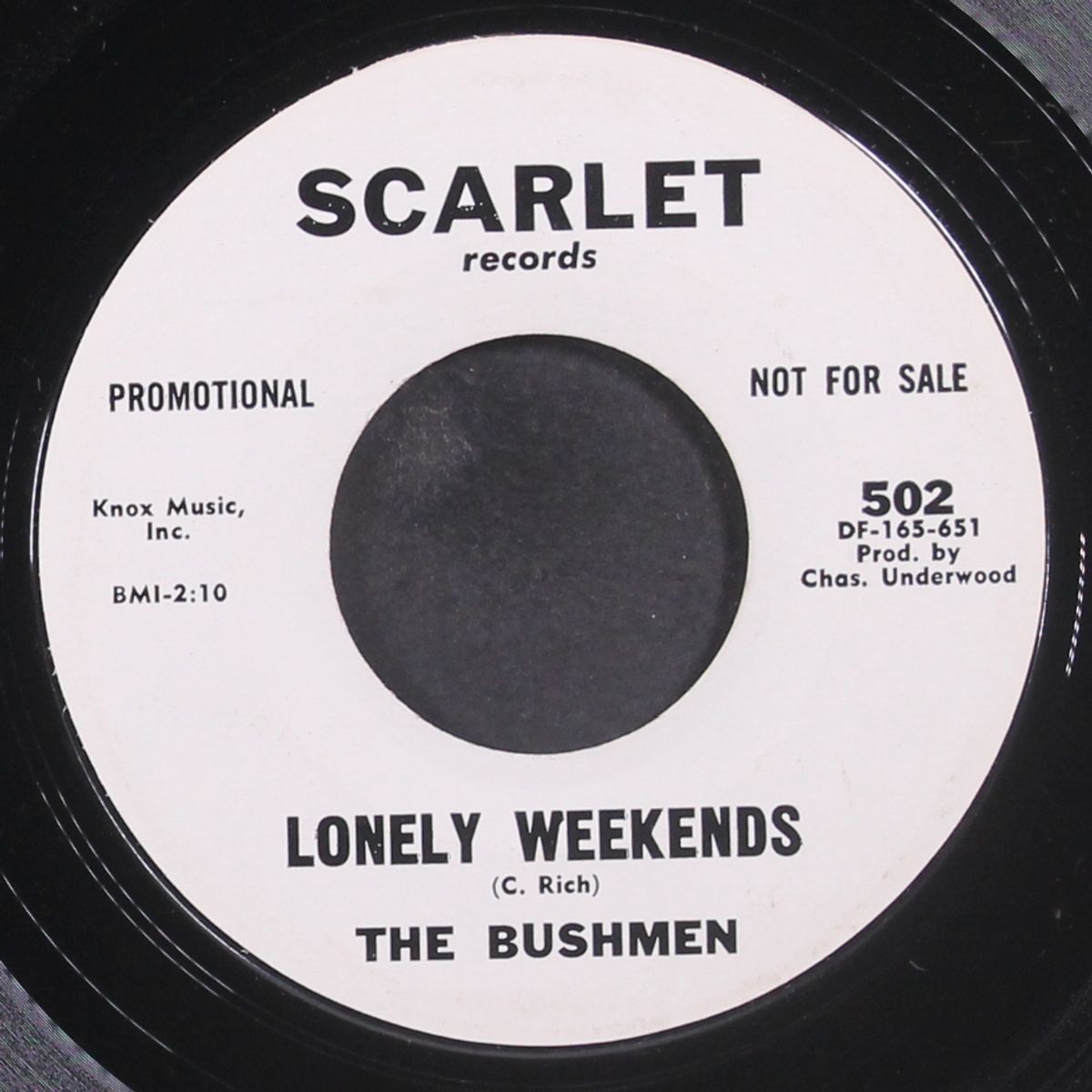 lonely weekends / you're the one by BUSHMEN