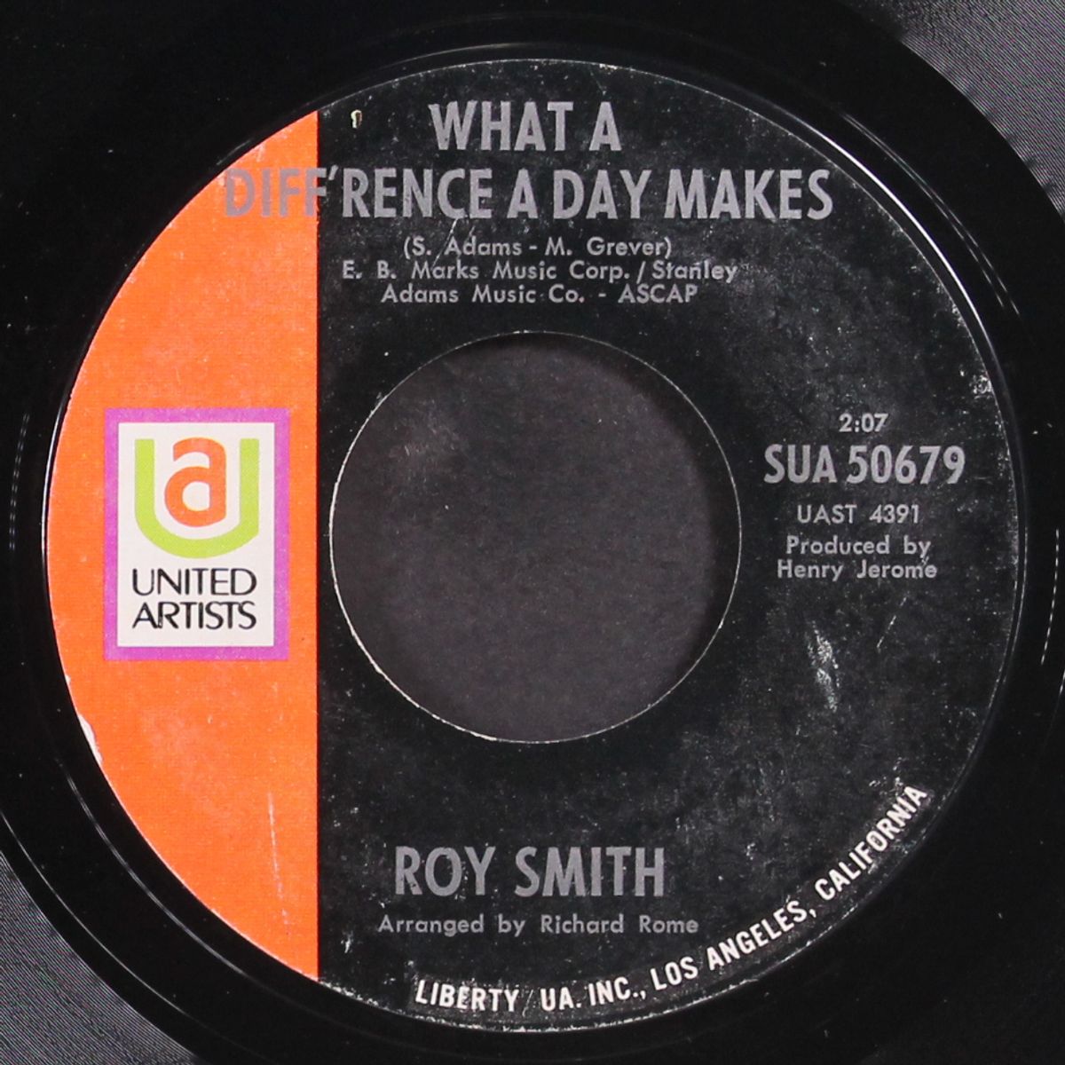 what a diff'rence a day makes by ROY SMITH
