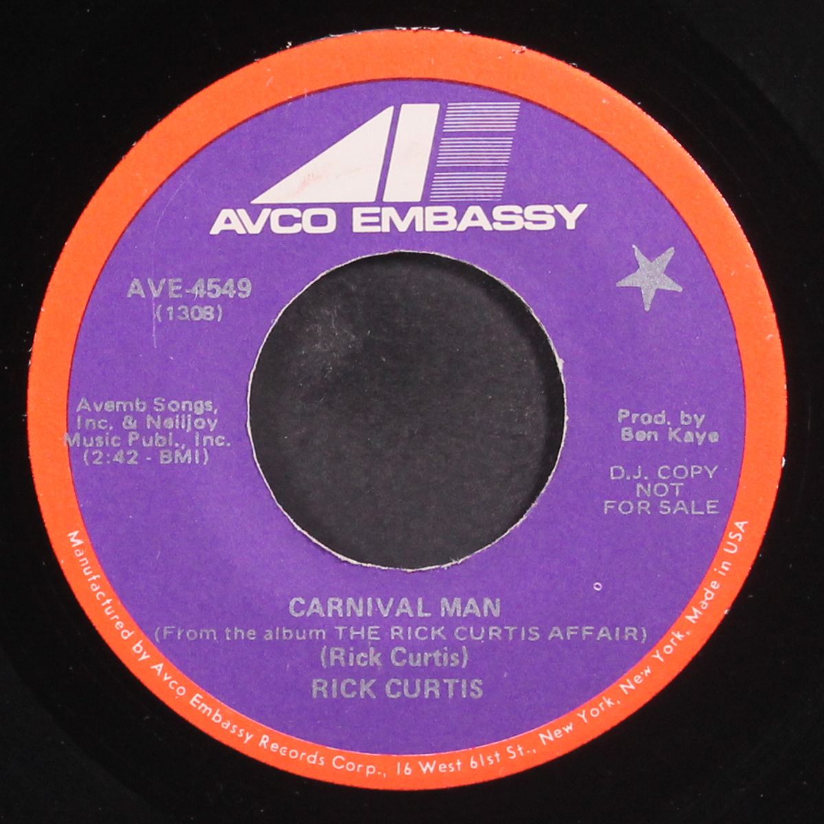 carnival man by RICK CURTIS