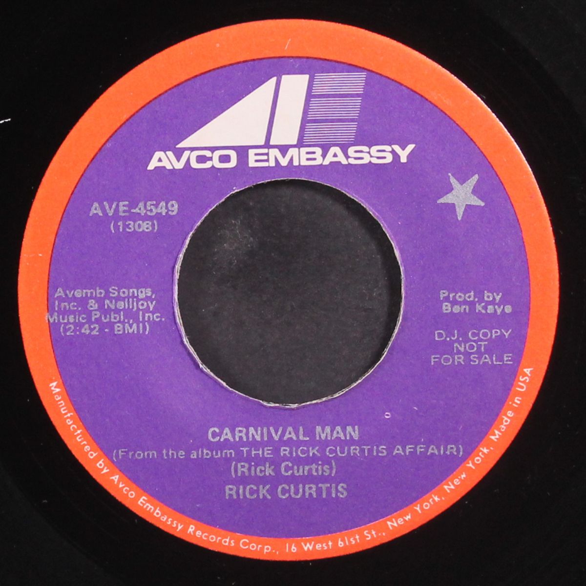 carnival man by RICK CURTIS