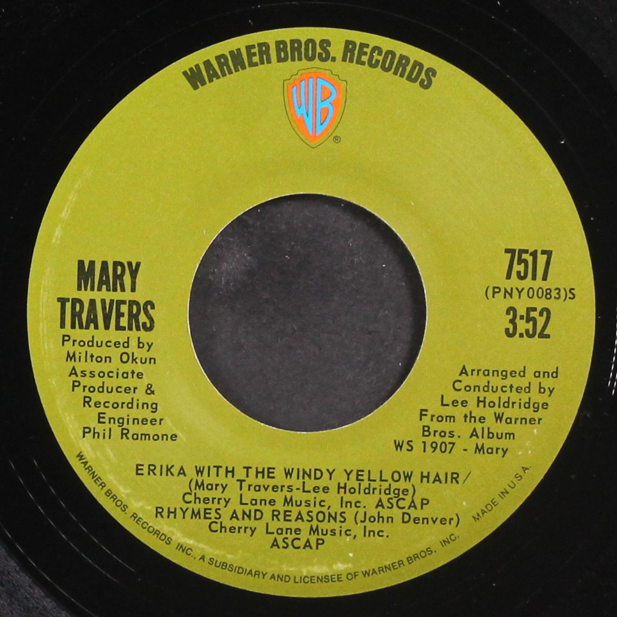 the song is love by MARY TRAVERS