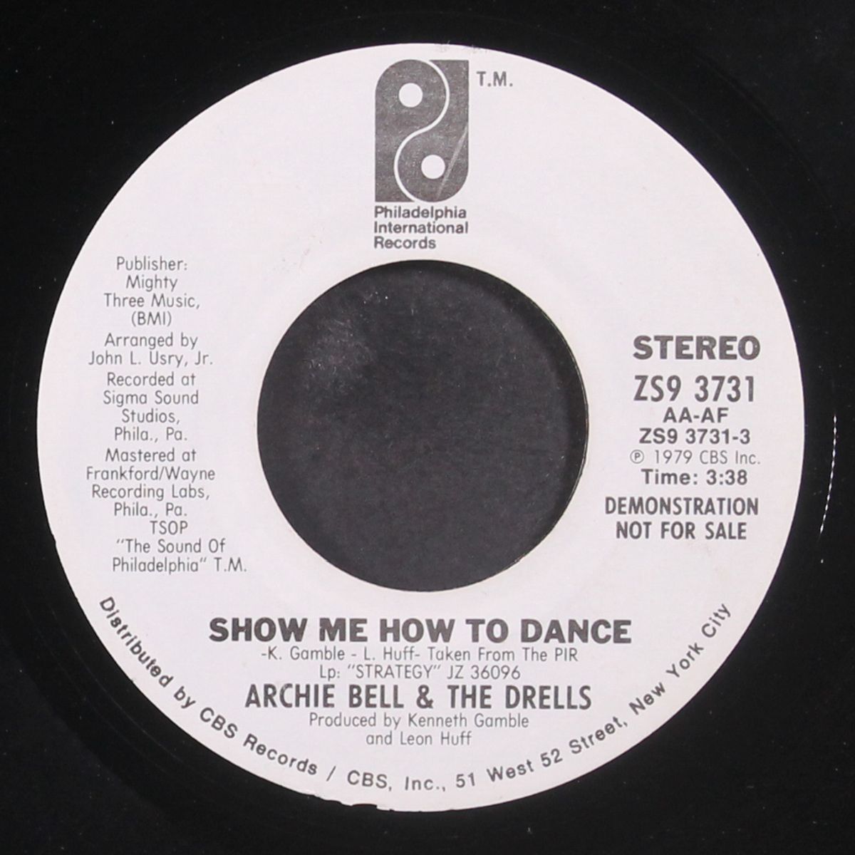 show me how to dance by ARCHIE BELL & DRELLS
