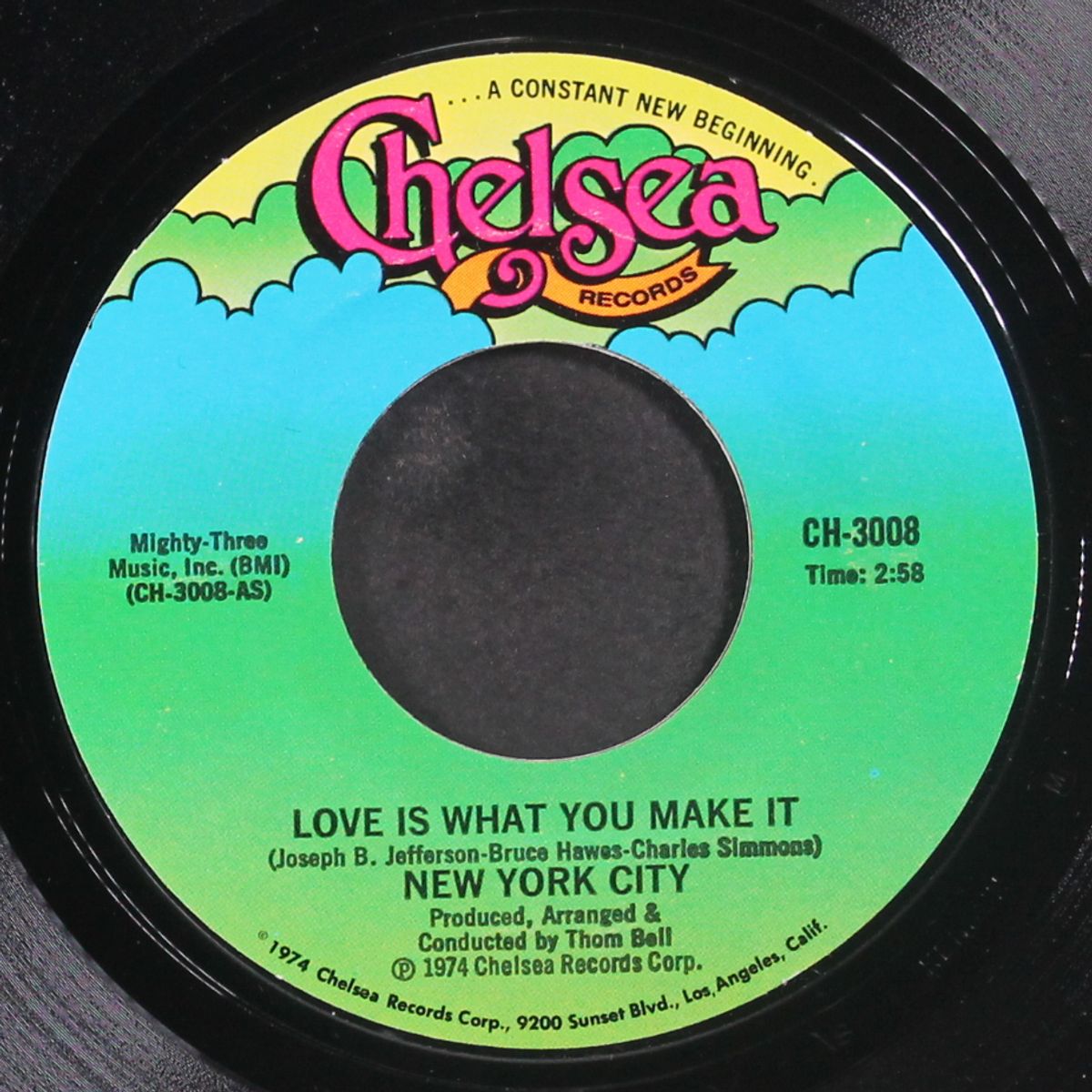 love is what you make it / do you remember yesterday by NEW YORK CITY