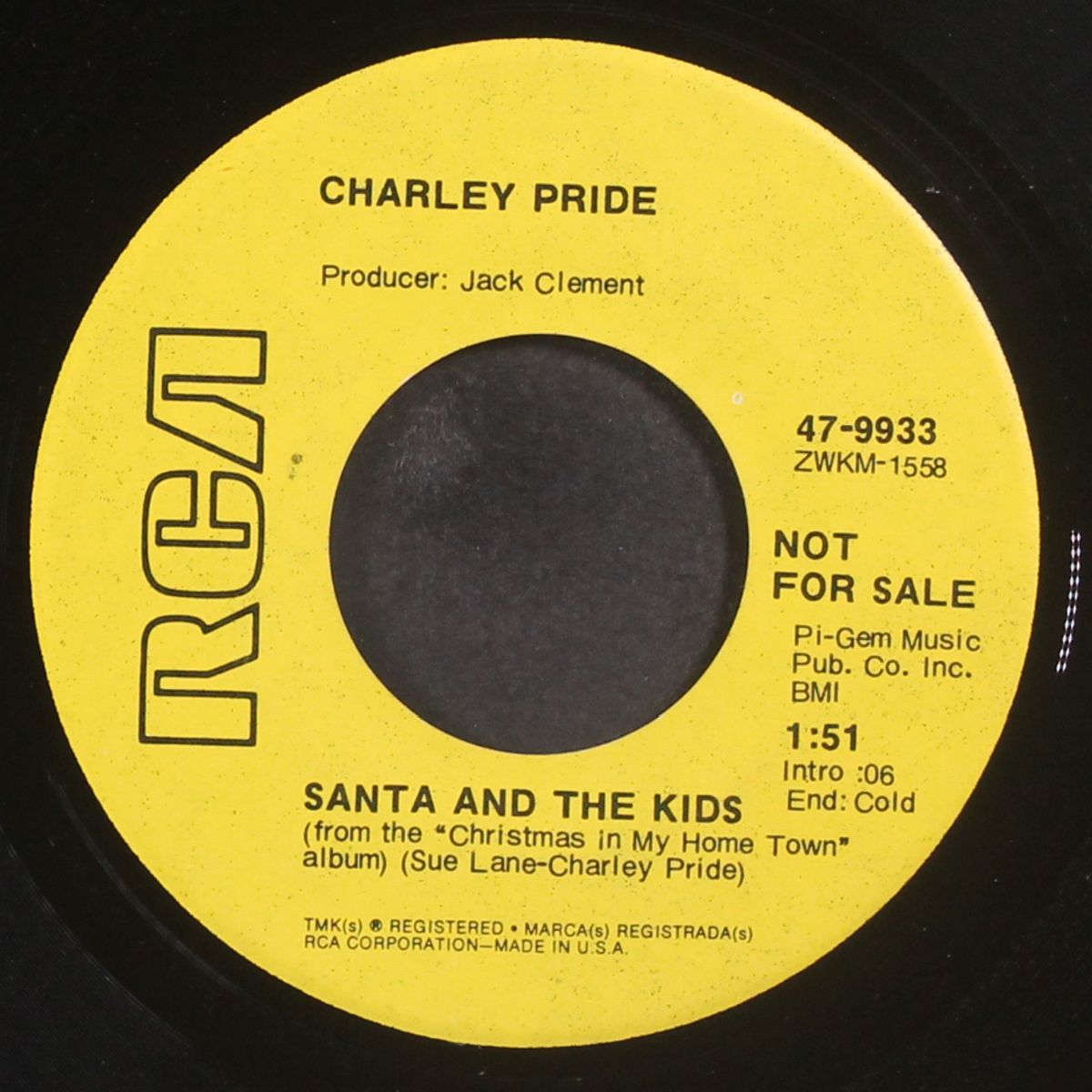 christmas in my home town / santa and the kids by CHARLEY PRIDE