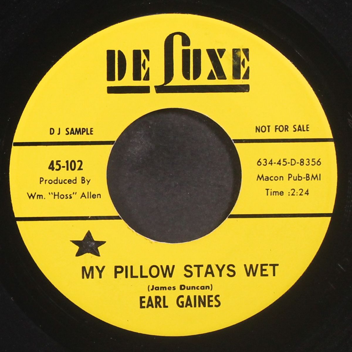my pillow stays wet / the door is still open by EARL GAINES