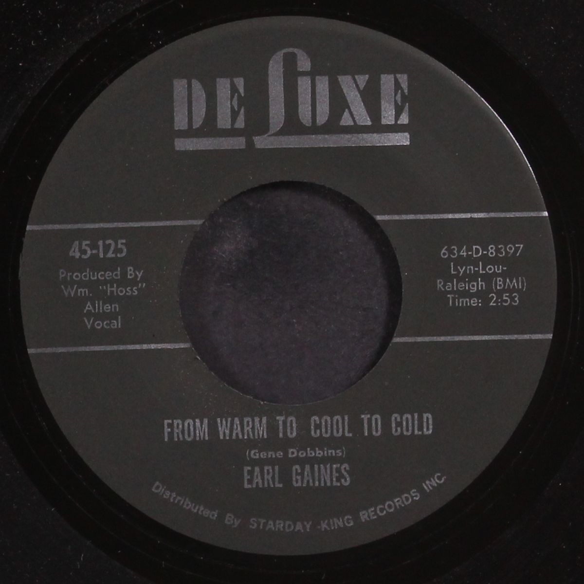 you belong to me / from warm to cool to cold by EARL GAINES