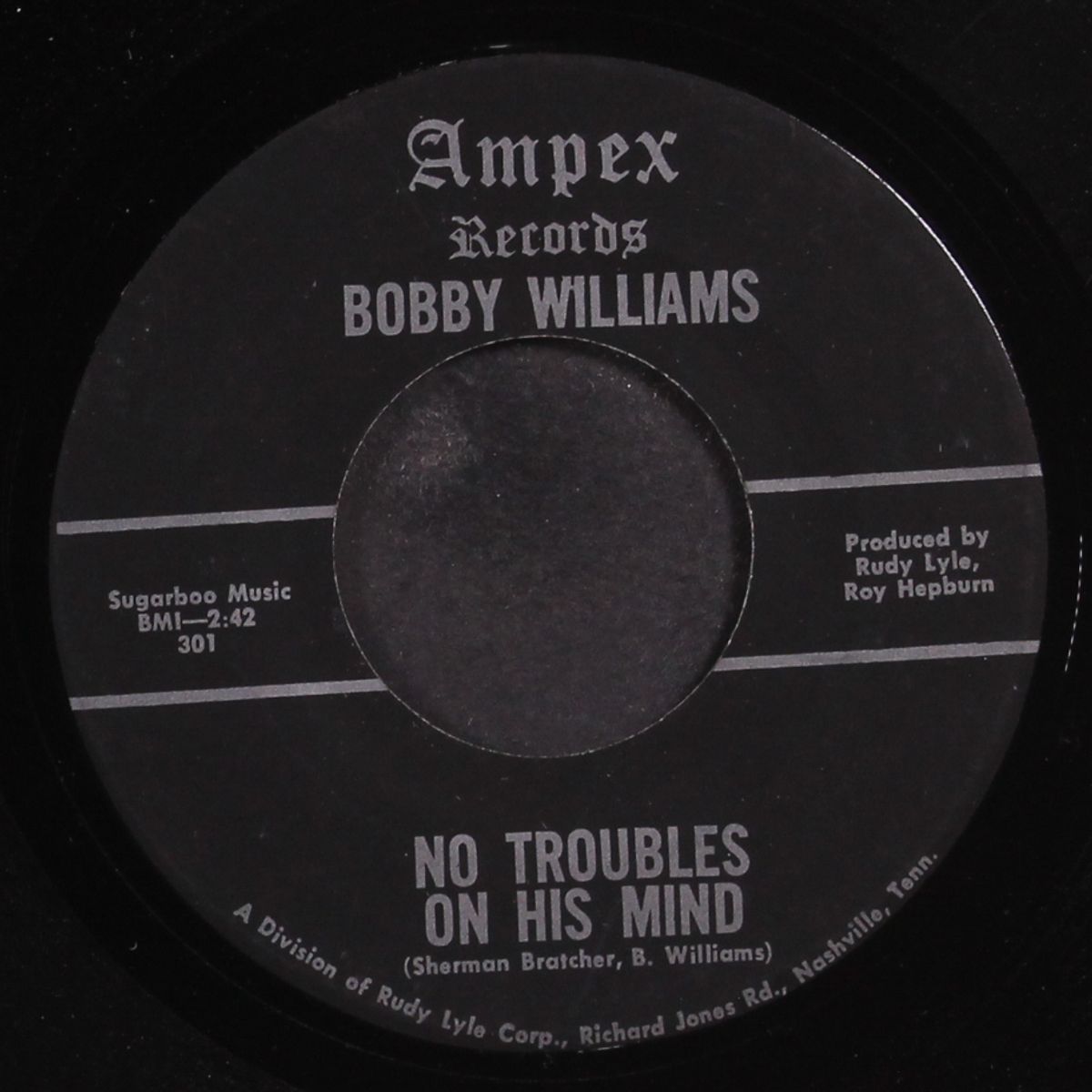 booguloo / no troubles on his mind by BOBBY WILLIAMS GROUP