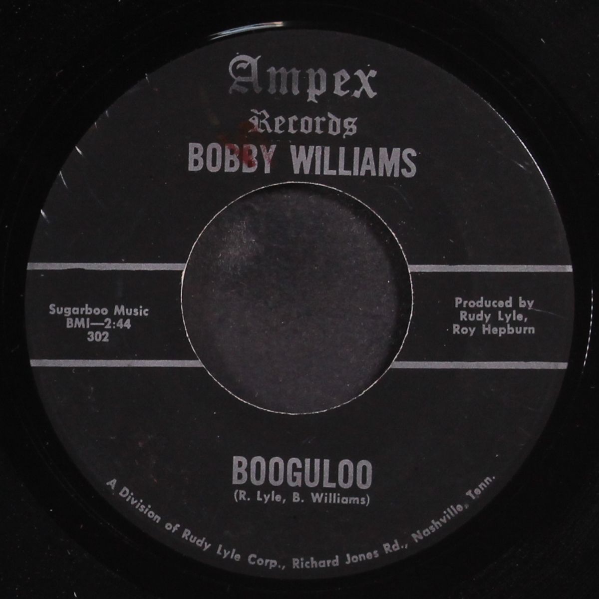 booguloo / no troubles on his mind by BOBBY WILLIAMS GROUP