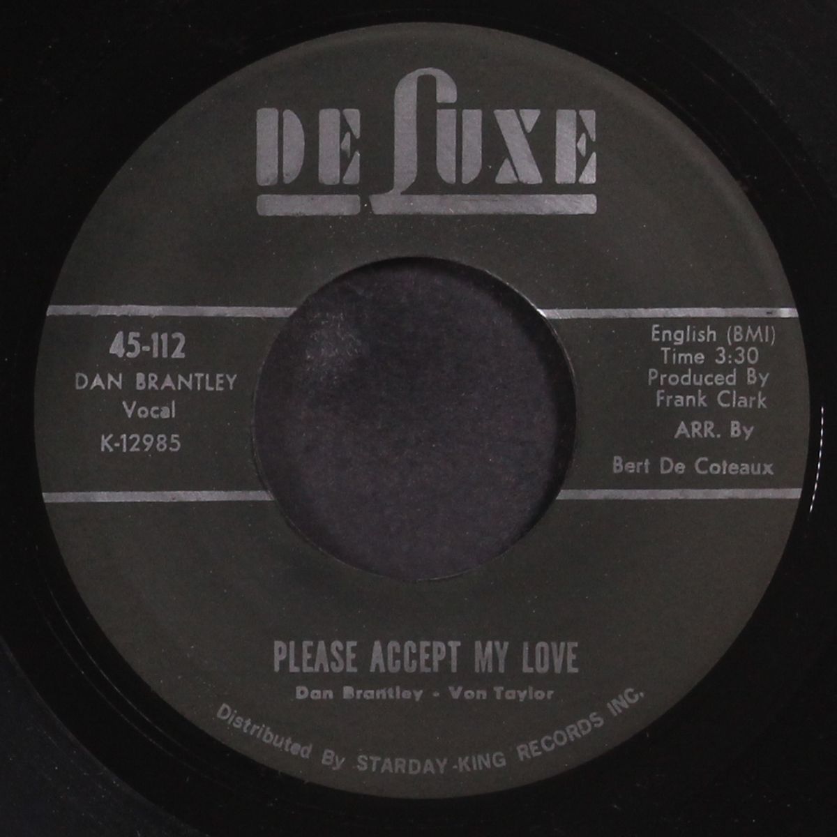 get it together and do what you should / please accept my love by DAN BRANTLEY