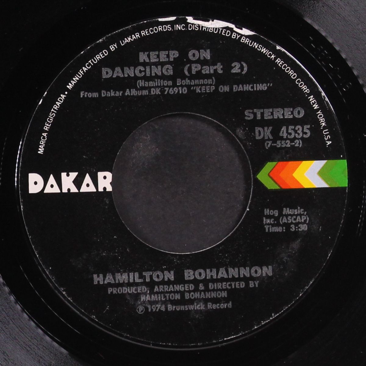 keep on dancing / part 2 by HAMILTON BOHANNON