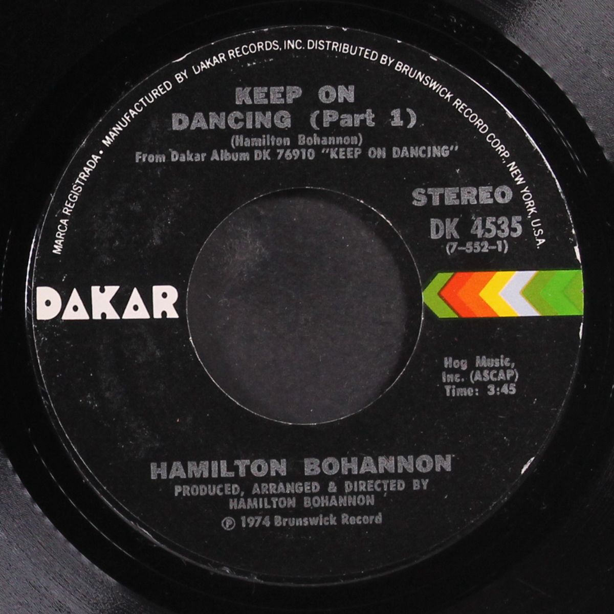 keep on dancing / part 2 by HAMILTON BOHANNON