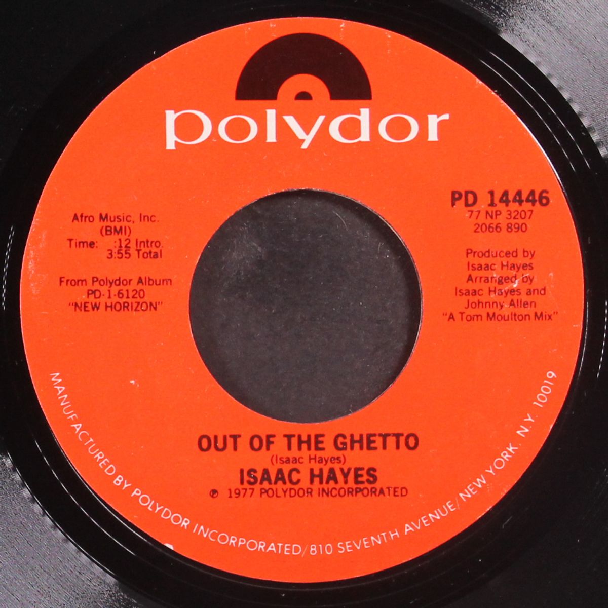 out of the ghetto / it's heaven to me by ISAAC HAYES